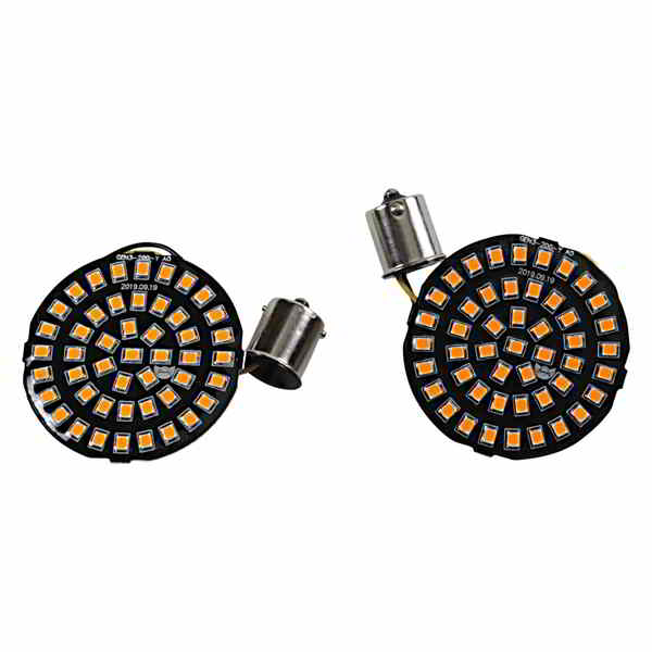 取寄せ バレットスタイルターンシグナルインサート - アンバー ドラッグスペシャリティーズ Bullet-Style Turn Signal Insert - Amber 2020-1809 20201809