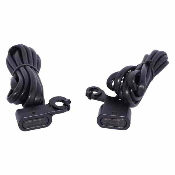 取寄せ マーカーライト - アンバー/ホワイト - スモークレンズ - マットブラック ドラッグスペシャリティーズ Marker Lights - Amber/White - Smoke Lens - Matte Black 2040-2785 20402785