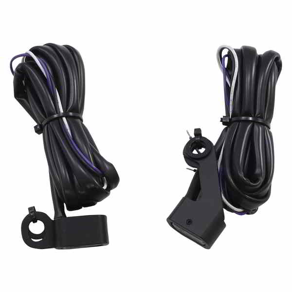 取寄せ マーカーライト - ホワイト/アンバー - ブラック ドラッグスペシャリティーズ Marker Lights - White/Amber - Black 2040-2793 20402793