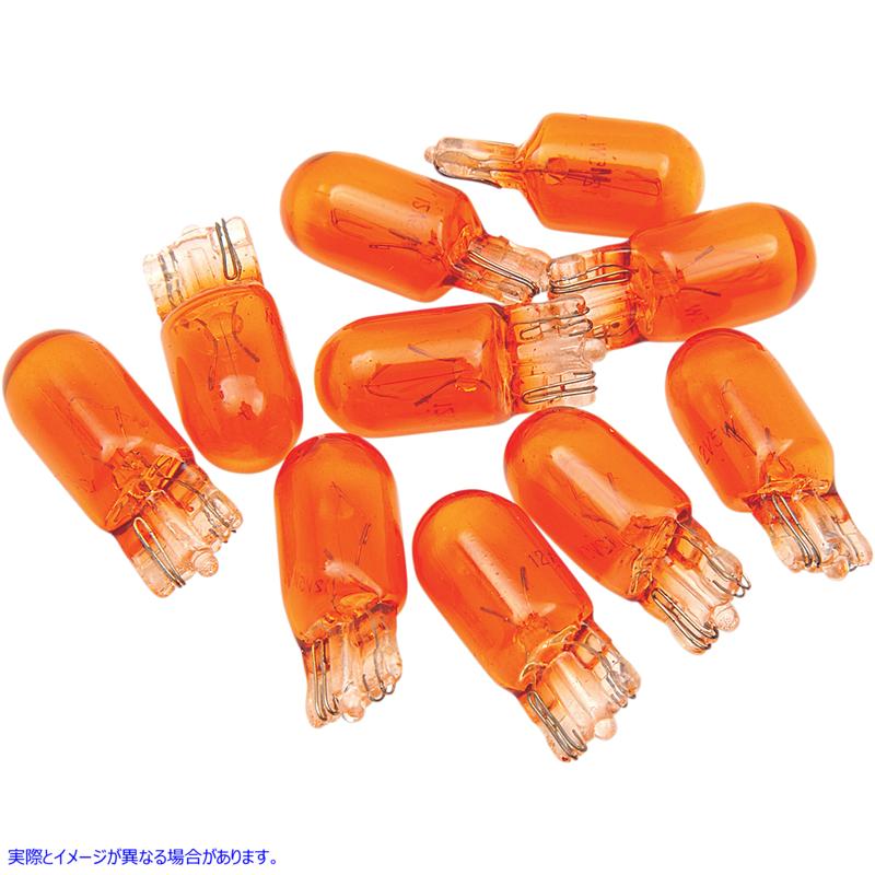 取寄せ マーカーライトウェッジ電球 ドラッグスペシャリティーズ Amber Marker Light Bulbs 2060-0123 20600123