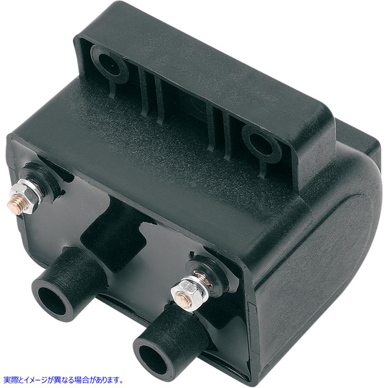 取寄せ デュアルファイアイグニッションコイル - ハーレーダビッドソン - ブラック ドラッグスペシャリティーズ Dual-Fire Ignition Coil - Harley Davidson - Black 2102-0213 21020213