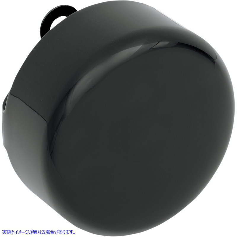 取寄せ ホーンカバー ドラッグスペシャリティーズ Round Horn Cover - Black 2107-0044 21070044