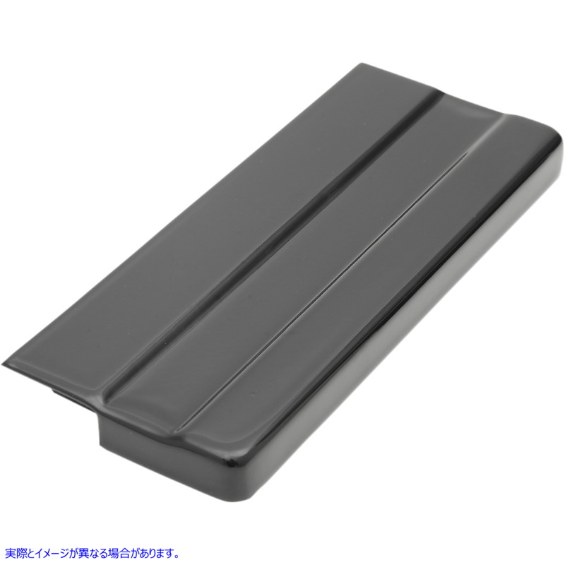 取寄せ グロスブラックバッテリートップカバー ドラッグスペシャリティーズ Battery Top Cover - Black - '82-'96 XL 2113-0500 21130500