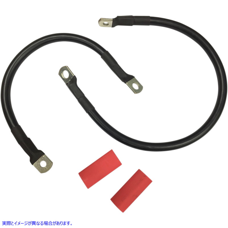 取寄せ バッテリーケーブルセット ドラッグスペシャリティーズ Black Battery Cable Set - '86-'03 XL 2113-0666 21130666