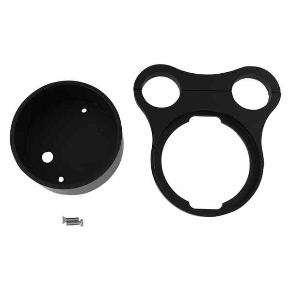 取寄せ 1.5インチTバーゲージマウント - グロスブラック - OEMゲージ用 ドラッグスペシャリティーズ 1.5 T-Bar Gauge Mount - Gloss Black - For OEM Gauge 2210-0562 22100562