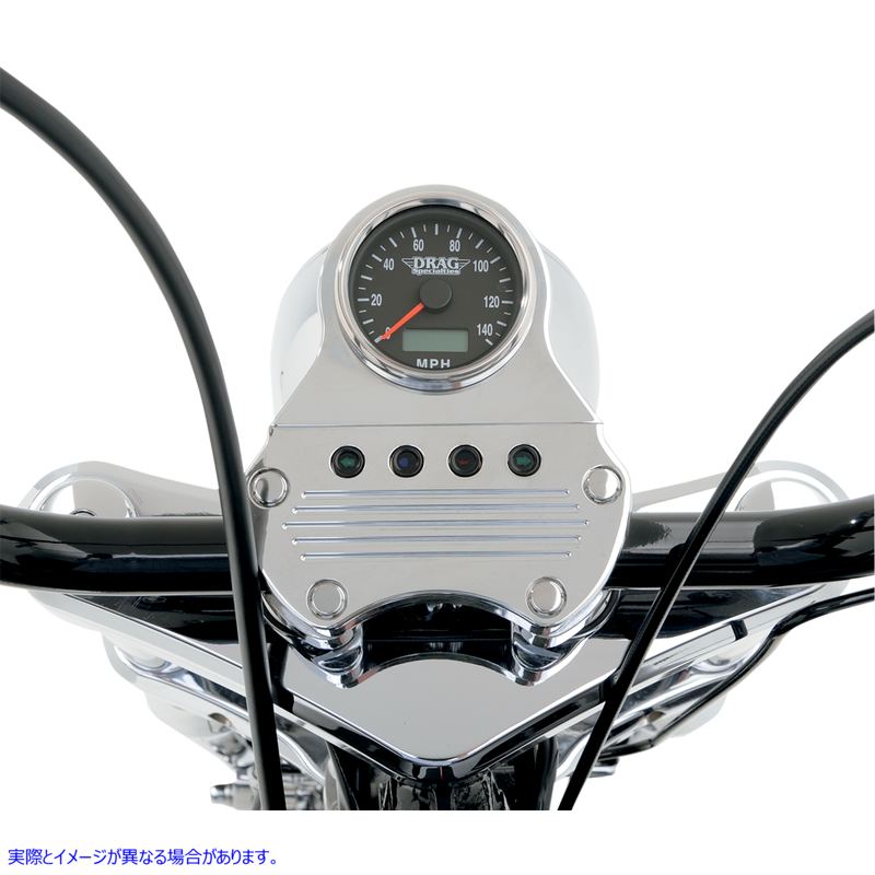 取寄せ スナップインインジケータライト ドラッグスペシャリティーズ Snap-In Indicator Light - High Beam - Black Bezel 2212-0105 22120105