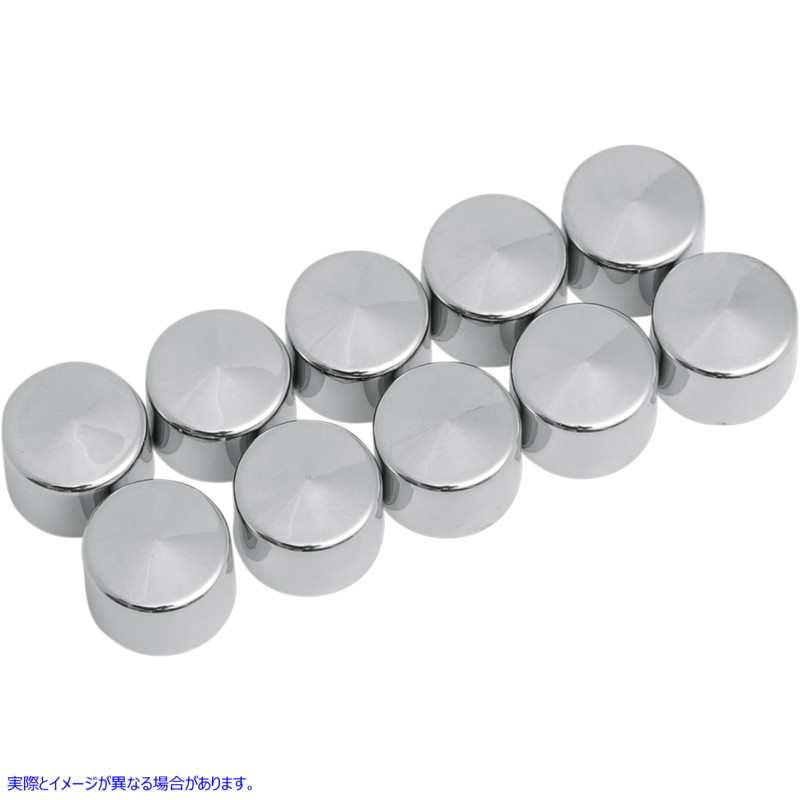 取寄せ ボルトカバーキット ドラッグスペシャリティーズ Bolt Covers - Allen/Socket - 5/16 - Chrome - 10 Pack 2402-0114 24020114