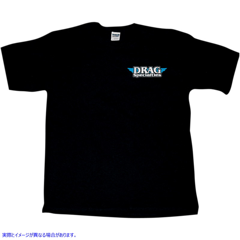 取寄せ ドラッグスペシャリティTシャツ ドラッグスペシャリティーズ Drag Specialties T-Shirt - Black - Small 3030-3331 30303331