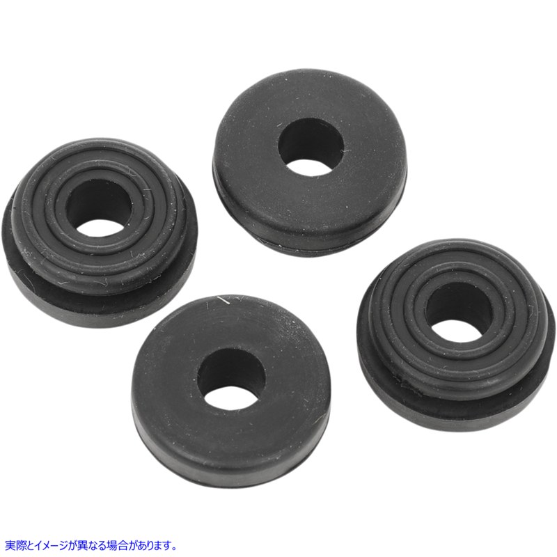 取寄せ 交換用サドルバッググロメット ドラッグスペシャリティーズ Replacement Saddlebag Grommets - 4 Pack 3501-0854 35010854