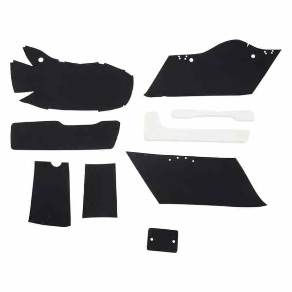 取寄せ サドルバッグライニングキット - ブラック - FL 14-22 ドラッグスペシャリティーズ シート Saddlebag Lining Kit - Black - FL '14-'22 3501-0943 35010943