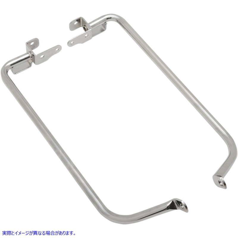 取寄せ サドルバッグサポートブラケット - クローム - FL 14-23 ドラッグスペシャリティーズ Saddlebag Support Brackets - Chrome - FL '14-'23 3501-1041 35011041