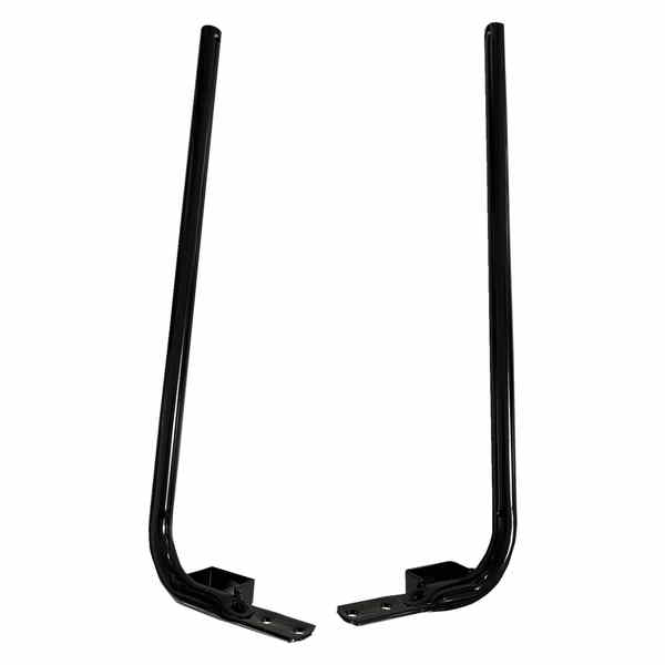 取寄せ サドルバッグサポートブラケット - ブラック - FL 97-08 ドラッグスペシャリティーズ Saddlebag Support Brackets - Black - FL '97-'08 35011973