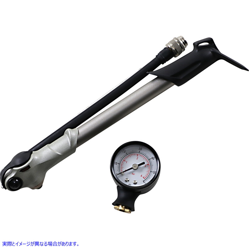 取寄せ ゲージ付きエアポンプ - 0-60 ドラッグスペシャリティーズ Air Pump with Gauge - 0-60 3805-0083 38050083