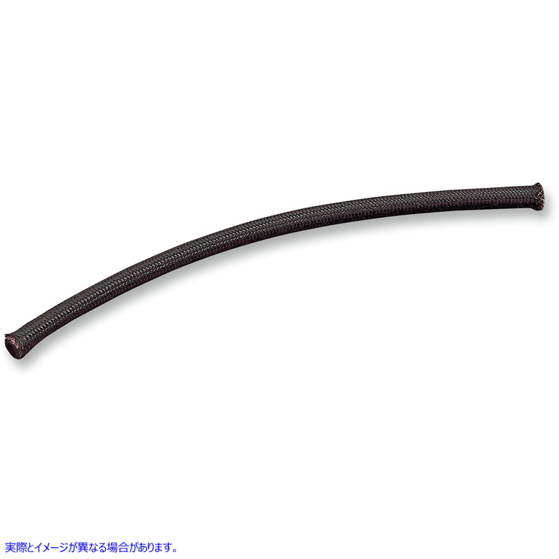 取寄せ 黒い編組ホース ドラッグスペシャリティーズ Braided Hose - Black - 1/4 - 6' DS-096671 DS096671