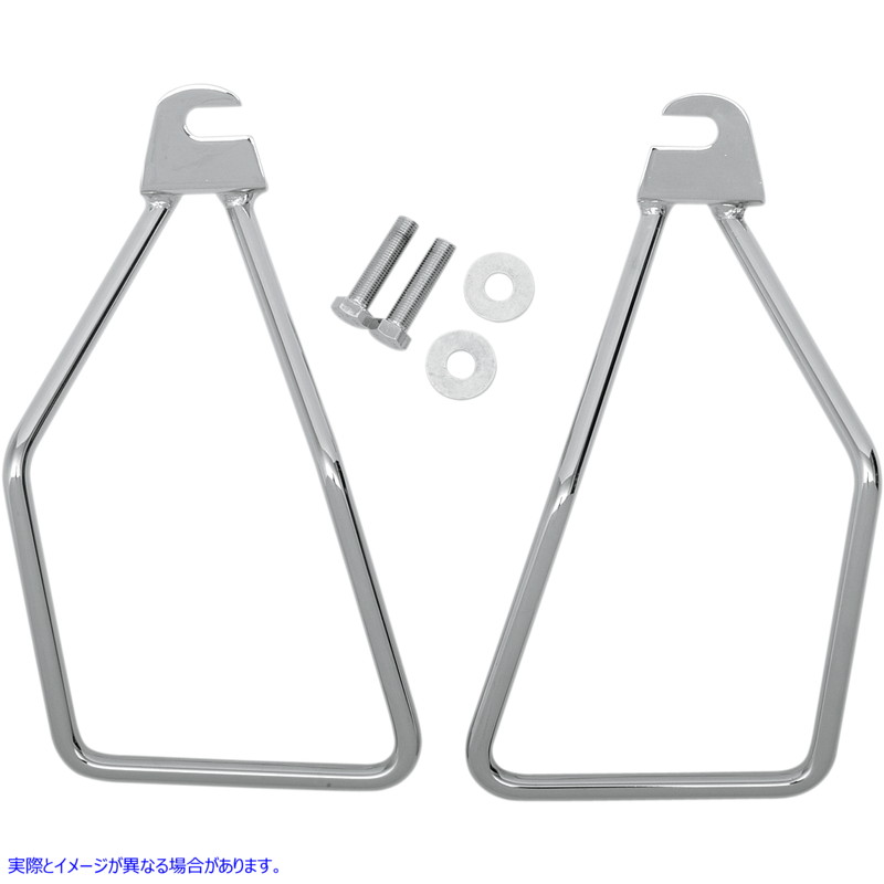 取寄せ サドルバッグサポート - FX/FL 84-99 ドラッグスペシャリティーズ Saddlebag Supports - FX/FL '84-'99 DS-110848 DS110848