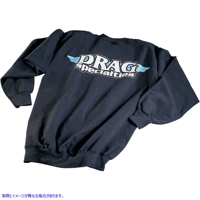 取寄せ トレーナー ドラッグスペシャリティーズ Drag Specialties Sweatshirt - Black - Medium DS-111826 DS111826