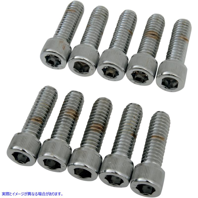 取寄せ ソケットヘッドボルト ドラッグスペシャリティーズ Bolts - Socket-Head - Knurled - 5/16-18 x 1 DS-190546 DS190546