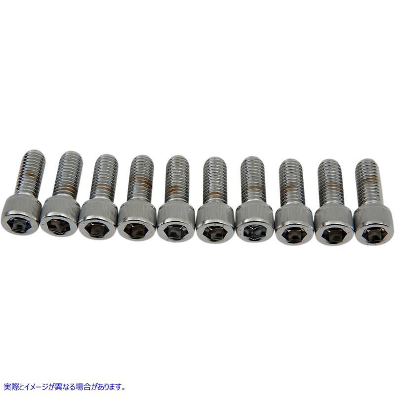 取寄せ ソケットヘッドボルト ドラッグスペシャリティーズ Bolts - Socket-Head - Knurled - 3/8-16 x 1 DS-190553 DS190553