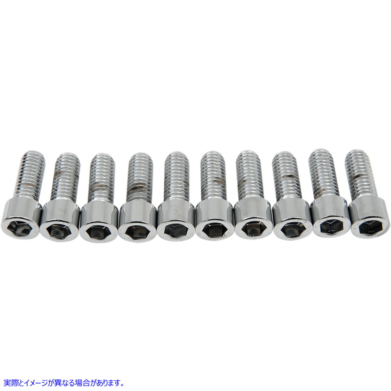 取寄せ ソケットヘッドボルト ドラッグスペシャリティーズ Bolts - Socket-Head - Smooth - 3/8-16 x 1 DS-190553S DS190553S