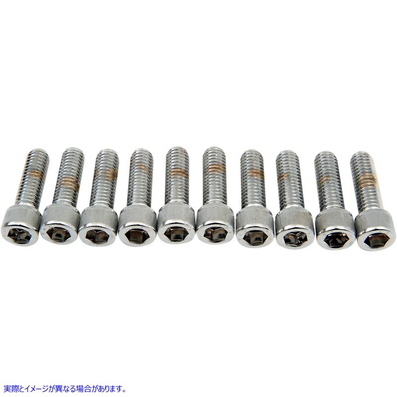 取寄せ ソケットヘッドボルト ドラッグスペシャリティーズ Bolts - Socket-Head - Knurled - 3/8-16 x 1-1/4 DS-190554 DS190554