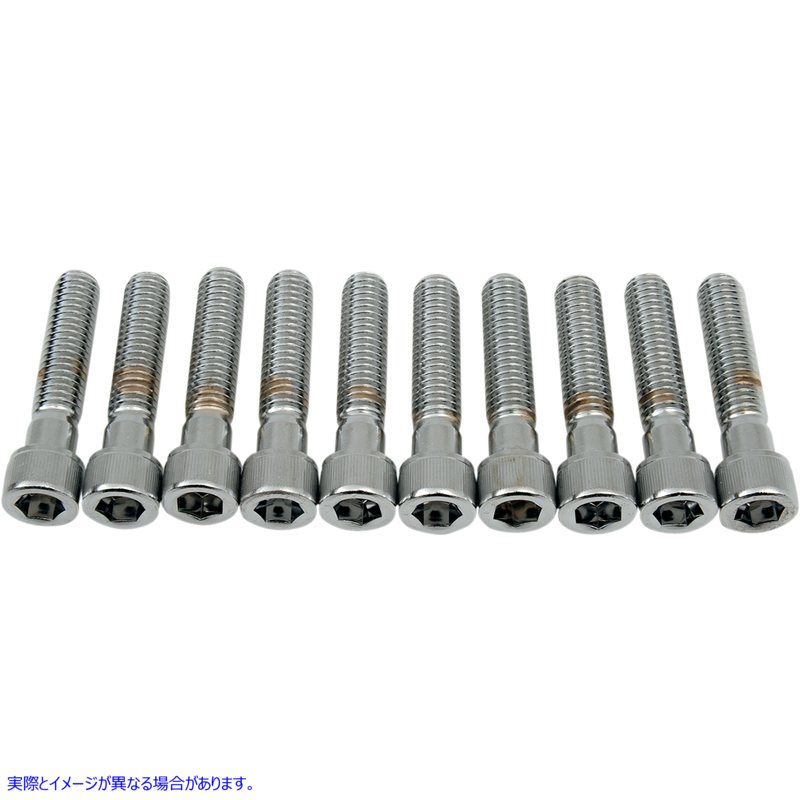 取寄せ ソケットヘッドボルト ドラッグスペシャリティーズ Bolts - Socket-Head - Knurled - 3/8-16 x 1-3/4 DS-190556 DS190556