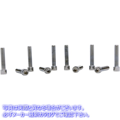 取寄せ ファインスレッドボルト ドラッグスペシャリティーズ Bolts - Socket-Head/Replacement - Smooth/Fine Thread - 1/4-28 x 1 - 10 Pack DS-190562S DS190562S