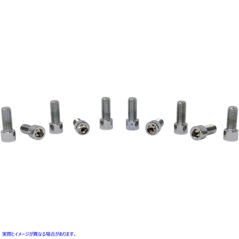 取寄せ ファインスレッドボルト ドラッグスペシャリティーズ Bolts - Socket-Head/Replacement - Smooth/Fine Thread - 5/16-24 x 3/4 - 10 Pack DS-190569S DS190569S