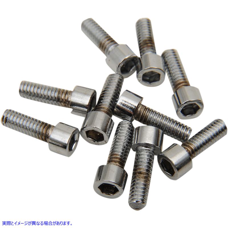 取寄せ ＃8＆＃10細かく粗いボルトの品揃え ドラッグスペシャリティーズ Bolts - Socket-Head - Knurled - 8-32 x 1/2 DS-190584 DS190584