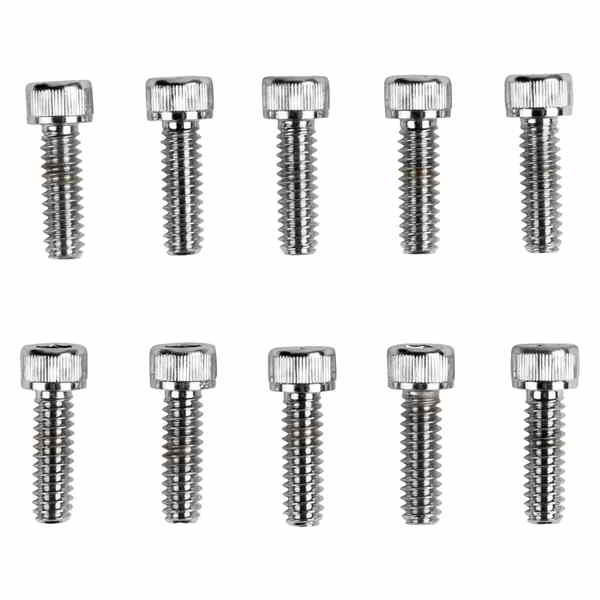 取寄せ ボルト - ソケットヘッド - 交換用 - ローレット/並目ねじ - #10-24 x 5/8 - 10個パック ドラッグスペシャリティーズ Bolts - Socket-Head - Replacement - Knurled/Coarse Thread - #10-24 x 5/8 - 10 Pack DS-190588 DS190588