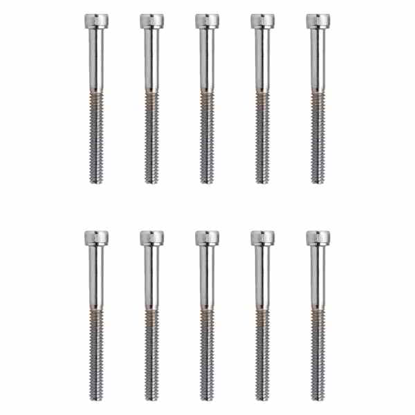 取寄せ ボルト - ソケットヘッド - 交換用 - ローレット/並目ねじ - #10-24 x 2インチ - 10個パック ドラッグスペシャリティーズ Bolts - Socket-Head - Replacement - Knurled/Coarse Thread - #10-24 x 2 - 10 Pa DS-190594 DS190594