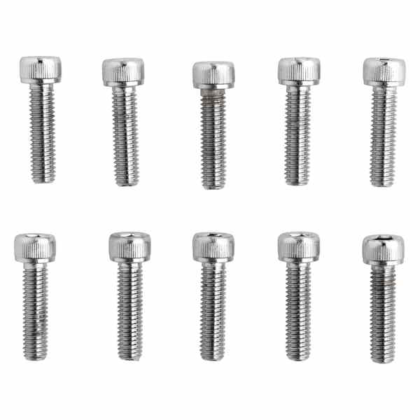 取寄せ ボルト - ソケットヘッド - 交換用 - ローレット/細目 - #10-32 x 3/4 - 10個パック ドラッグスペシャリティーズ Bolts - Socket-Head - Replacement - Knurled/Fine Thread - #10-32 x 3/4 - 10 Pack DS-190597 DS190597