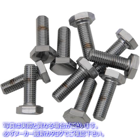 取寄せ 細かいヘックスヘッドボルトの品揃え ドラッグスペシャリティーズ Bolts - Hex-Head - 1/4-28 x 5/8 - Chrome DS-190626 DS190626