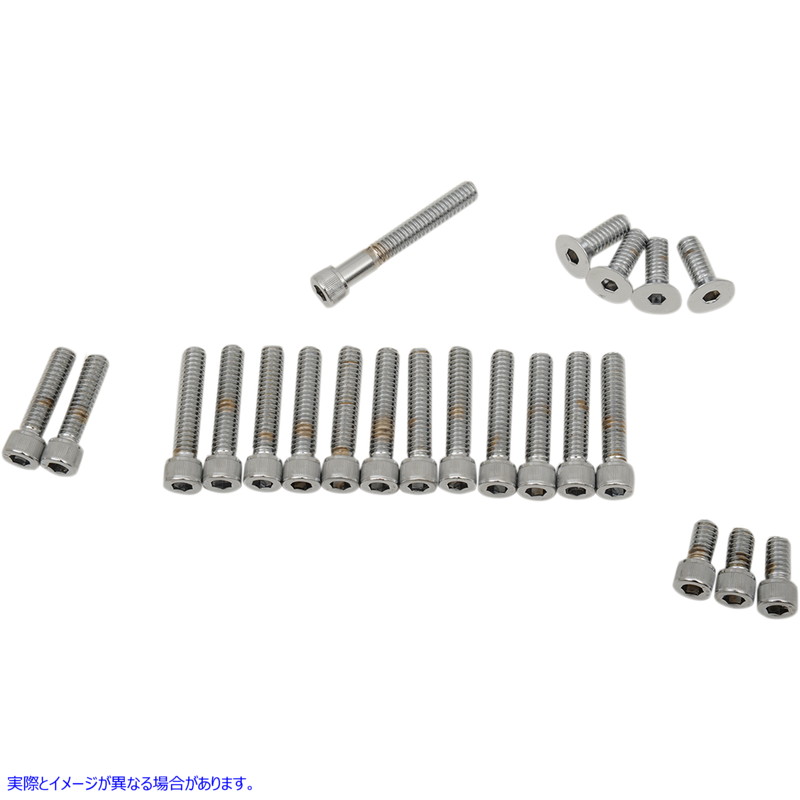 取寄せ カバーボルトセット ドラッグスペシャリティーズ Cover Bolts - Socket-Head - Side DS-190755 DS190755