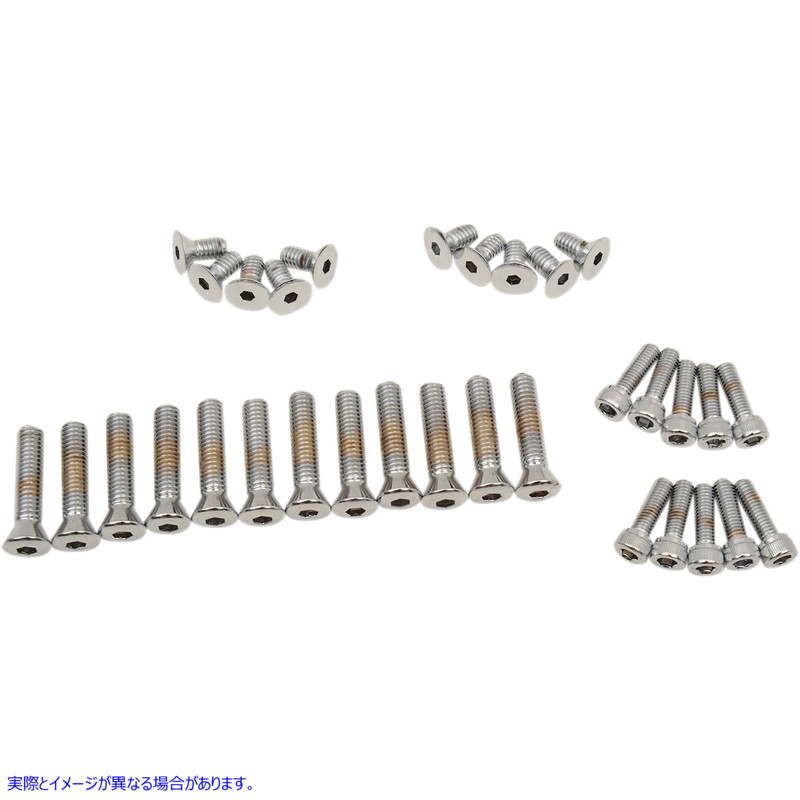 取寄せ カバーボルトセット ドラッグスペシャリティーズ Cover Bolts - Socket-Head - Side - FL DS-190757 DS190757