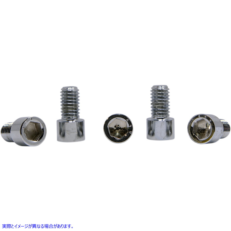 取寄せ 交換ソケットヘッドボルト ドラッグスペシャリティーズ Bolts - Socket-Head/Replacement - Smooth/Coarse Thread - 7/16-14 x 3/4 - 5 Pack DS192300 DS192300