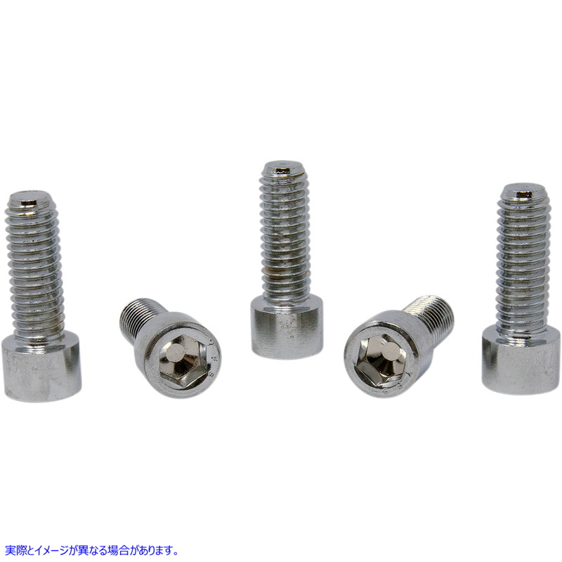 取寄せ 交換ソケットヘッドボルト ドラッグスペシャリティーズ Bolts - Socket-Head/Replacement - Smooth/Coarse Thread - 7/16-14 x 1-1/4 - 5 Pack DS192302 DS192302