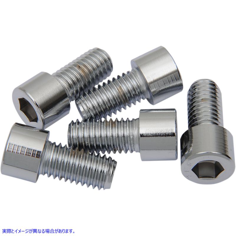 取寄せ 交換ソケットヘッドボルト ドラッグスペシャリティーズ Bolts - Socket-Head/Replacement - Smooth/Coarse Thread - 1/2-13 x 1 - 5 Pack DS192310 DS192310