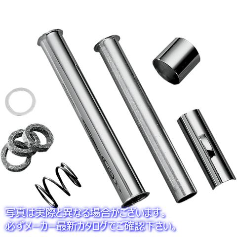 取寄せ クロムプッシュロッドチューブアセンブリ ドラッグスペシャリティーズ Pushrod Tube Assembly - XL DS-193787 DS193787