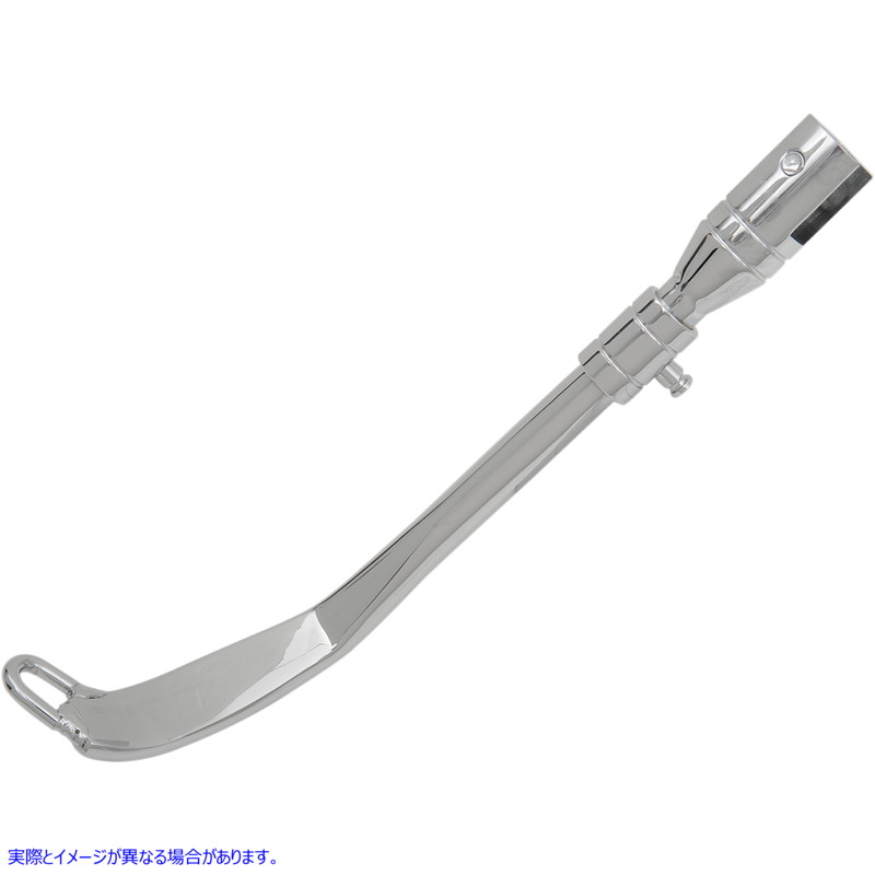 取寄せ キックスタンド - クローム - 9-1/2インチ ドラッグスペシャリティーズ Kickstand - Chrome - 9-1/2 DS-240049 DS240049