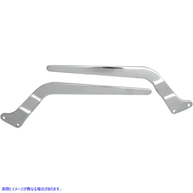 取寄せ リアフェンダーストラット - スムース - クローム ドラッグスペシャリティーズ Rear Fender Strut - Smooth - Chrome DS-264071 DS264071