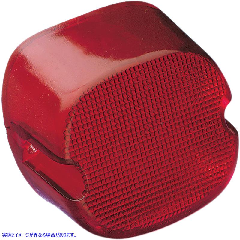 取寄せ ボトムタグレンズを備えたレイダウンテールライトレンズ ドラッグスペシャリティーズ Taillight Lens - Bottom Tag Window - Red DS-272037 DS272037