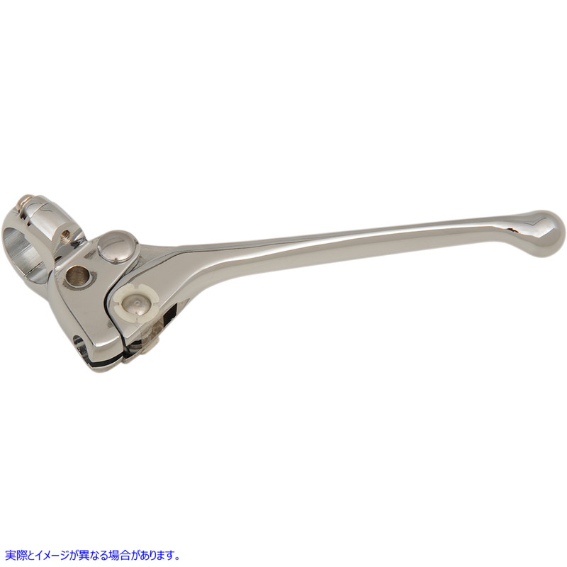 取寄せ 7/16ケーブル開口部を備えたクラッチレバーアセンブリ ドラッグスペシャリティーズ Clutch/Brake Lever Assembly - Chrome DS-273893 DS273893