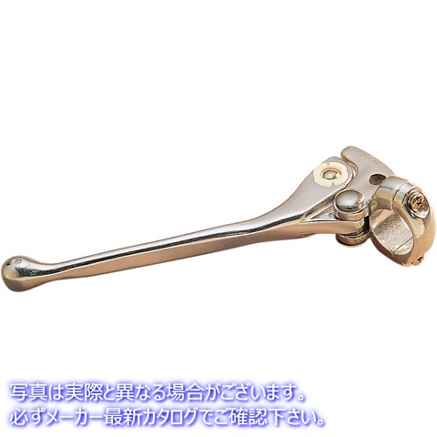 取寄せ 7/16ケーブル開口部を備えたクラッチレバーアセンブリ ドラッグスペシャリティーズ Clutch Lever Assembly - Polished DS-273895 DS273895