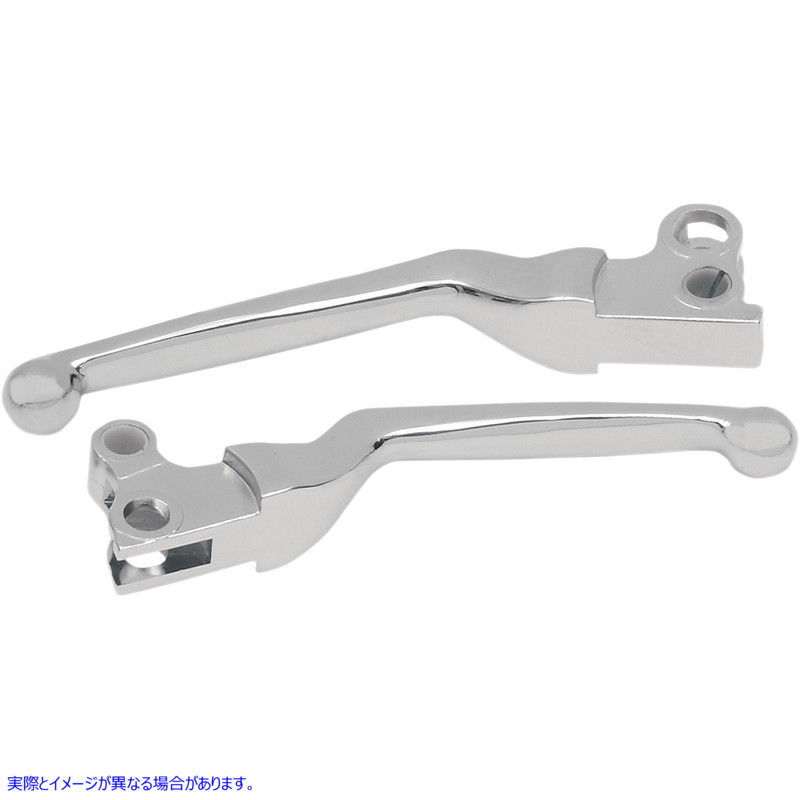 取寄せ クロムクラッチ/ブレーキレバーセット ドラッグスペシャリティーズ Lever Set - Chrome DS-273960 DS273960