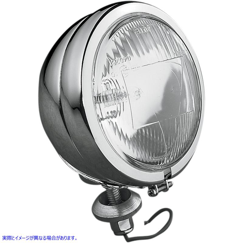 取寄せ スポットライト - スタッドマウント - 4-1/2インチ - クローム ドラッグスペシャリティーズ Spotlight - Stud Mount - 4-1/2 - Chrome DS-280010 DS280010