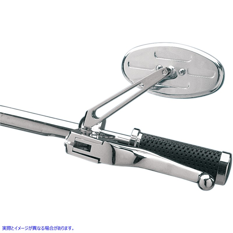 取寄せ ステルスIとIIミラー ドラッグスペシャリティーズ Mirror - Stealth I - Side View - Oval - Chrome DS-302166 DS302166