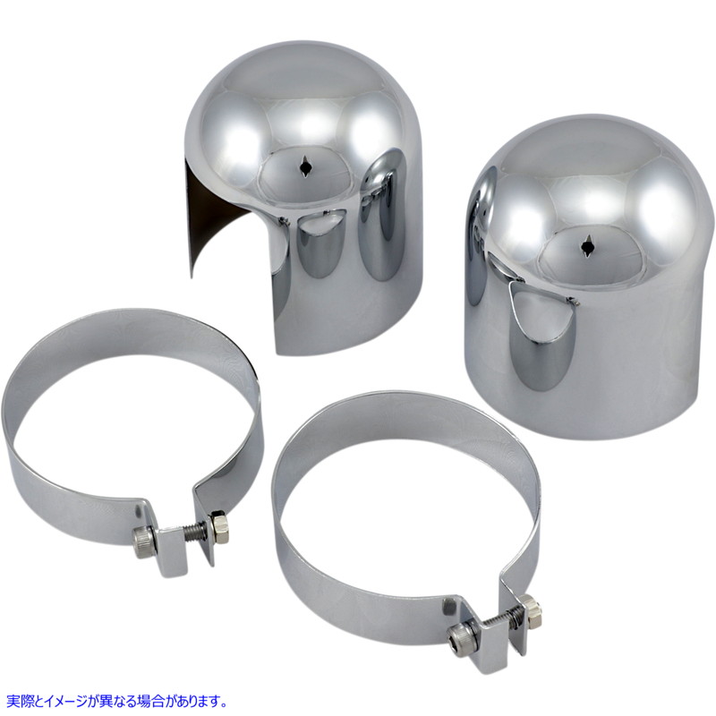 取寄せ クロムショックトップキャップ ドラッグスペシャリティーズ Chrome Shock Top Cap - '58-'64 FL DS-310040 DS310040