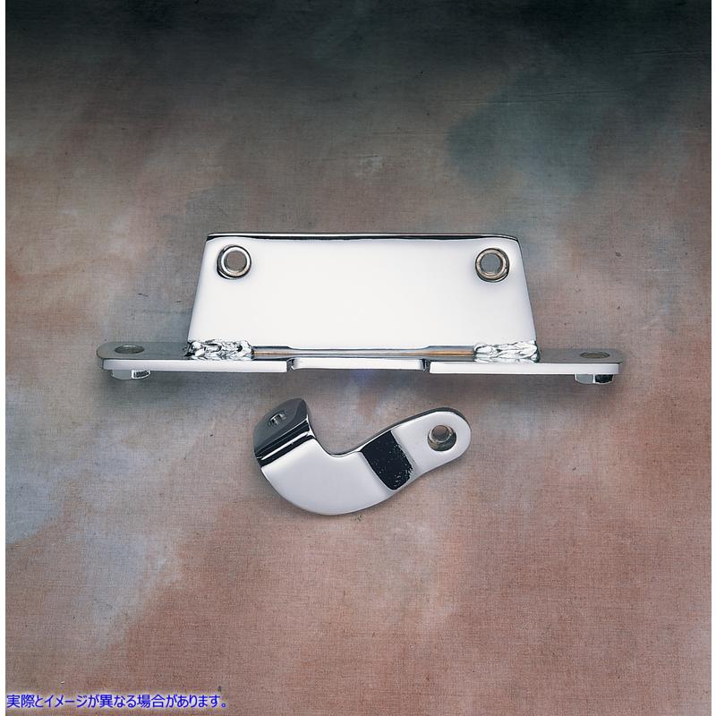 取寄せ オイルタンクブラケット ドラッグスペシャリティーズ Oil Tank Bracket Set - Softail DS-310255 DS310255