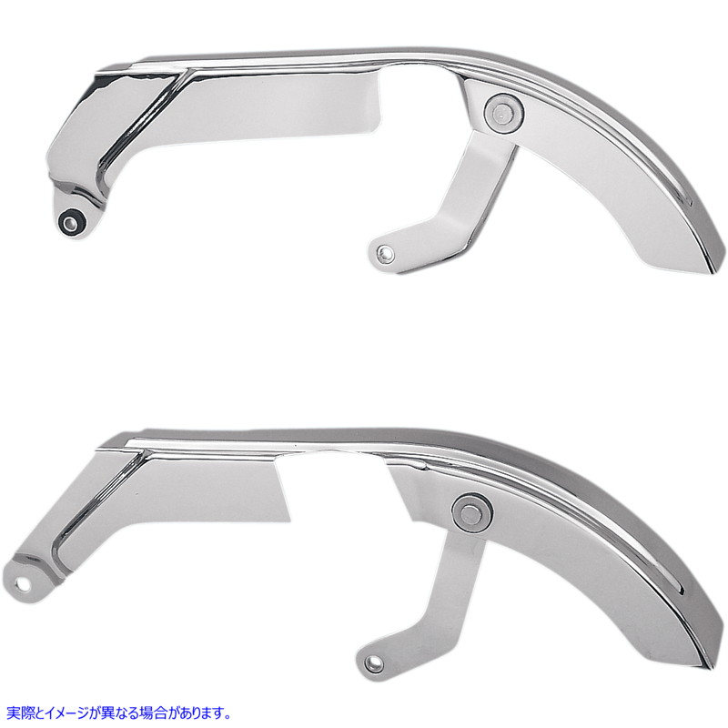 取寄せ アッパーベルトガード - 87-94 FXR/FXRS/FXRS-SP - クローム ドラッグスペシャリティーズ Upper Belt Guard - '87-'94 FXR/FXRS/FXRS-SP - Chrome DS-325201 DS325201