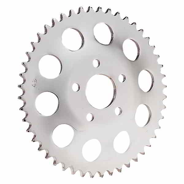 取寄せ リアスプロケット - 48歯 - クローム ドラッグスペシャリティーズ Rear Sprocket - 48 Tooth - Chrome DS-325357 DS325357